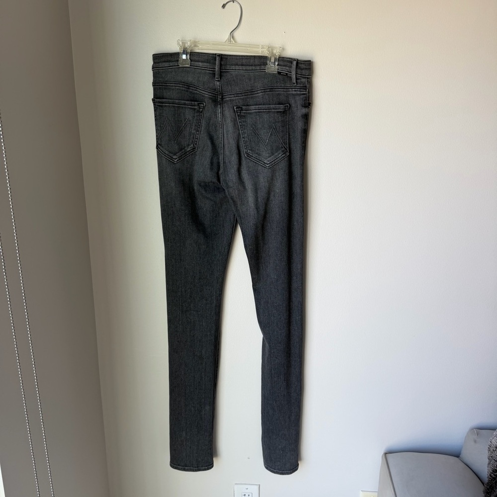 Mother Rascal Sliced Up Heel Jeans - Picture 7 of 9